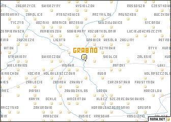 map of Grabno