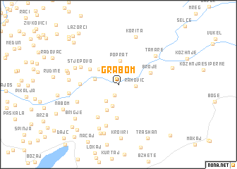 map of Grabom