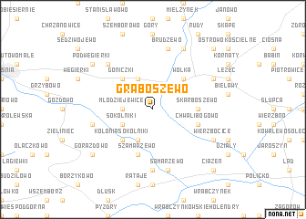 map of Graboszewo