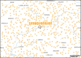 map of Grabova Ravan