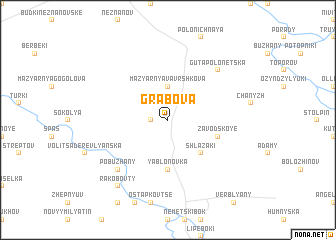 map of Grabova