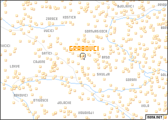 map of Grabovci