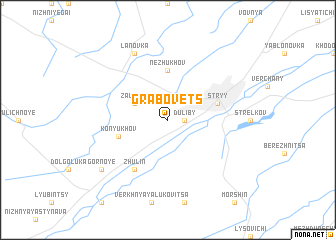 map of Grabovets