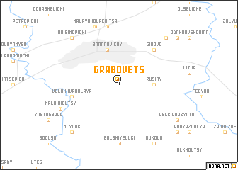 map of Grabovets