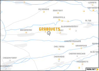 map of Grabovets