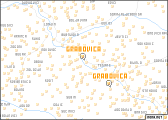 map of Grabovica