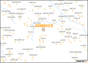 map of Grabovica