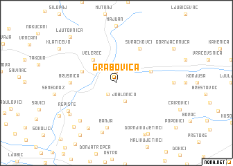 map of Grabovica