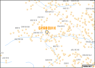 map of Grabovik