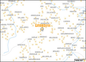 map of Grabovik