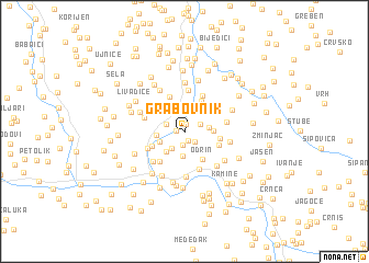 map of Grabovnik