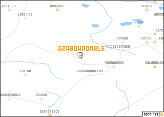 map of Grabowno Małe