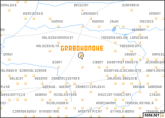 map of Grabowo Nowe