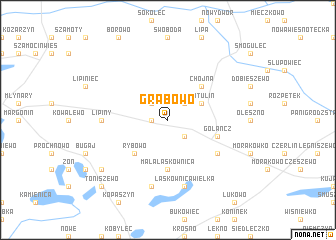 map of Grabowo