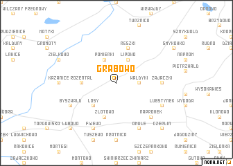 map of Grabowo