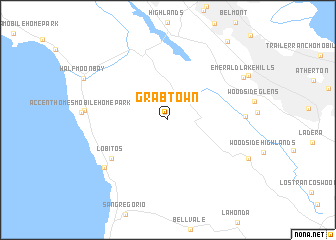 map of Grabtown