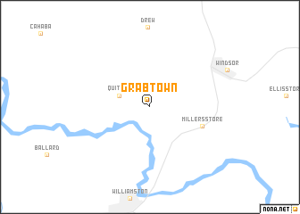 map of Grabtown