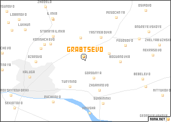 map of Grabtsëvo