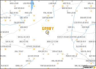 map of Graby