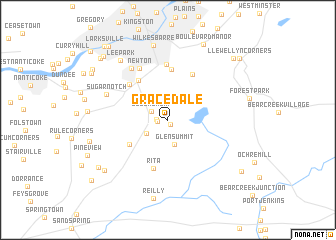 map of Gracedale