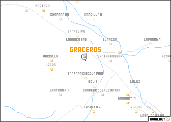 map of Graceros