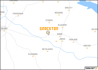 map of Graceton