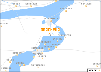 map of Grachëva