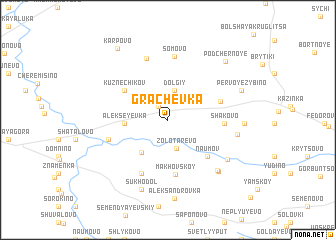 map of Grachëvka