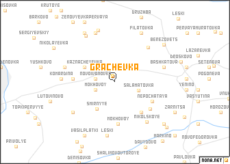 map of Grachëvka