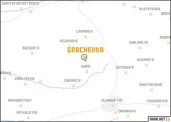 map of Grachevka