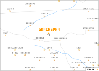 map of Grachëvka