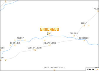 map of Grachëvo