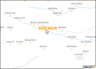 map of Grachëvo