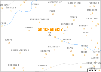 map of Grachëvskiy