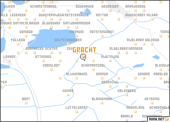 map of Gracht