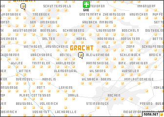 map of Gracht