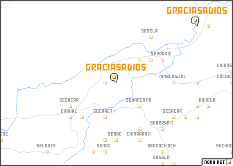 map of Gracias a Dios