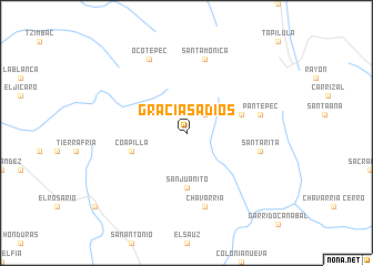 map of Gracias a Dios