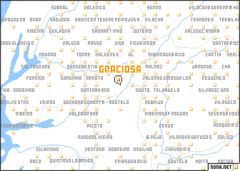 map of Graciosa