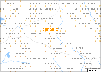 map of Gradeix