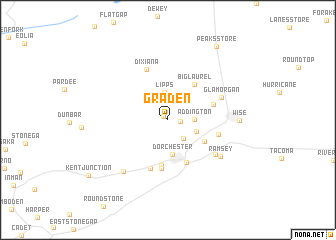 map of Graden