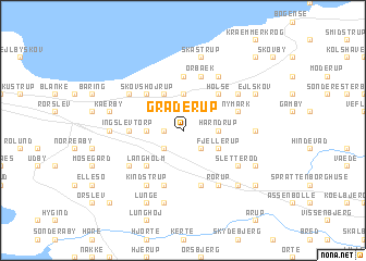 map of Graderup