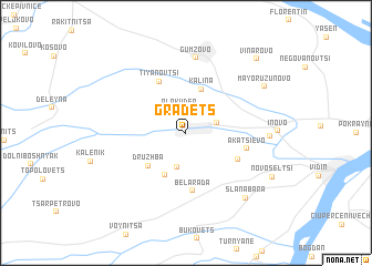 map of Gradets