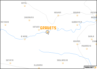 map of Gradets