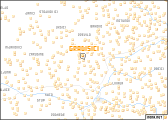 map of (( Gradišići ))