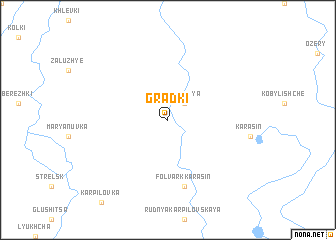 map of Gradki