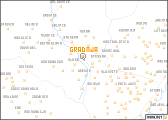 map of Gradnja