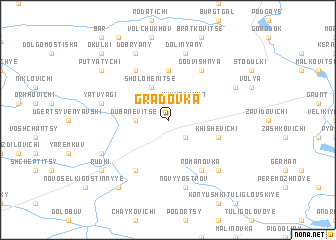 map of Gradovka