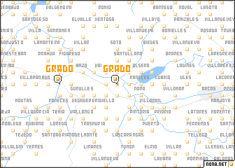 map of Grado