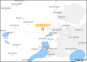 map of Gradskiy